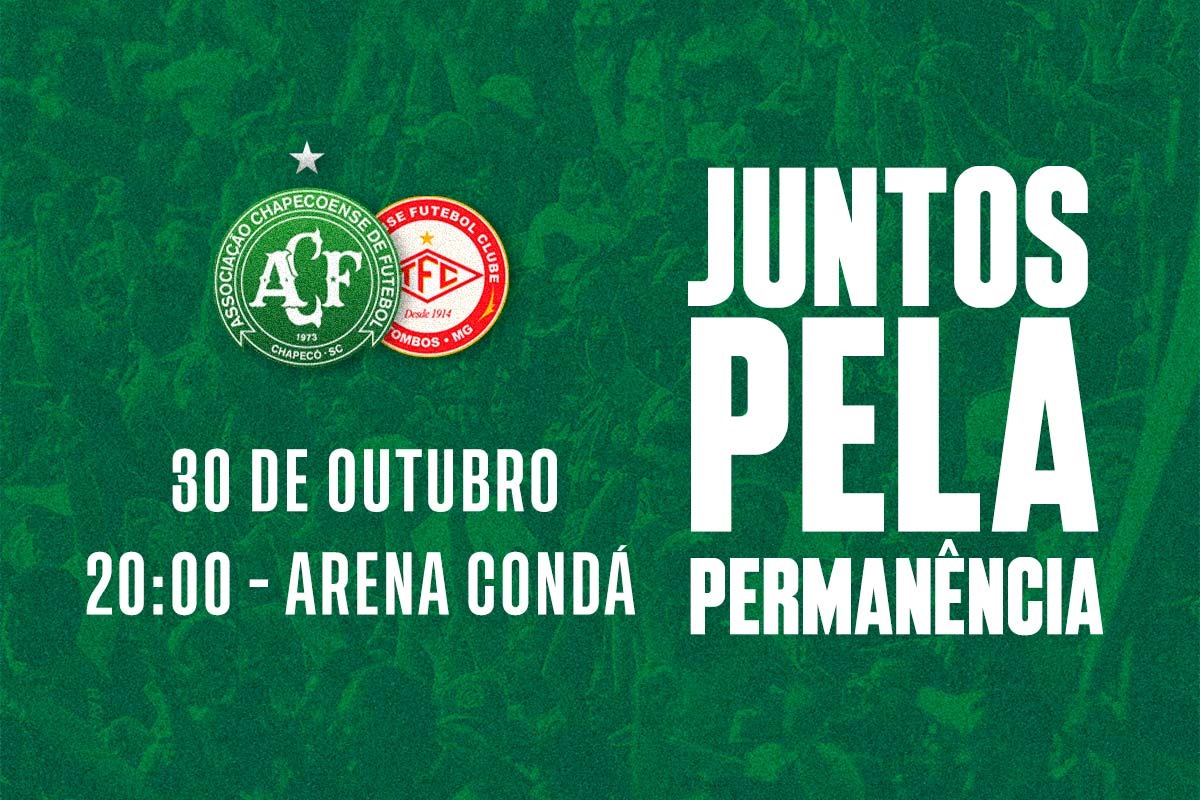 Serviço de jogo para Chapecoense vs Tombense